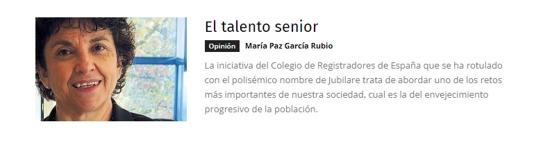 el talento senior